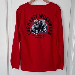 Carhartt Kids Red Tractor Long Sleeve Tee 7